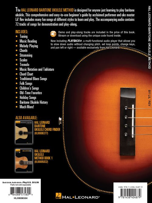 Instructional Baritone Ukulele Method (HL00696564)