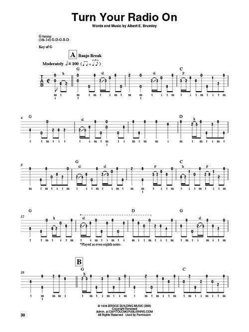 Bluegrass Gospel Banjo Play-Along Volume 7 (HL00147594)