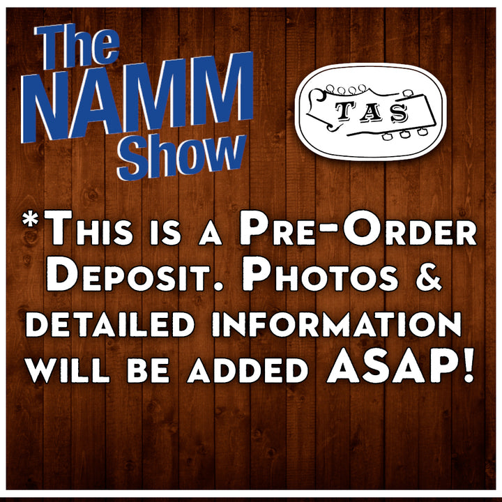 PRE-ORDER DEPOSIT ONLY *New 2026 NAMM Model* Boucher BG-51-G Adirondack/Rosewood Bluegrass Goose Gold Pack OM Hybrid Acoustic Guitar