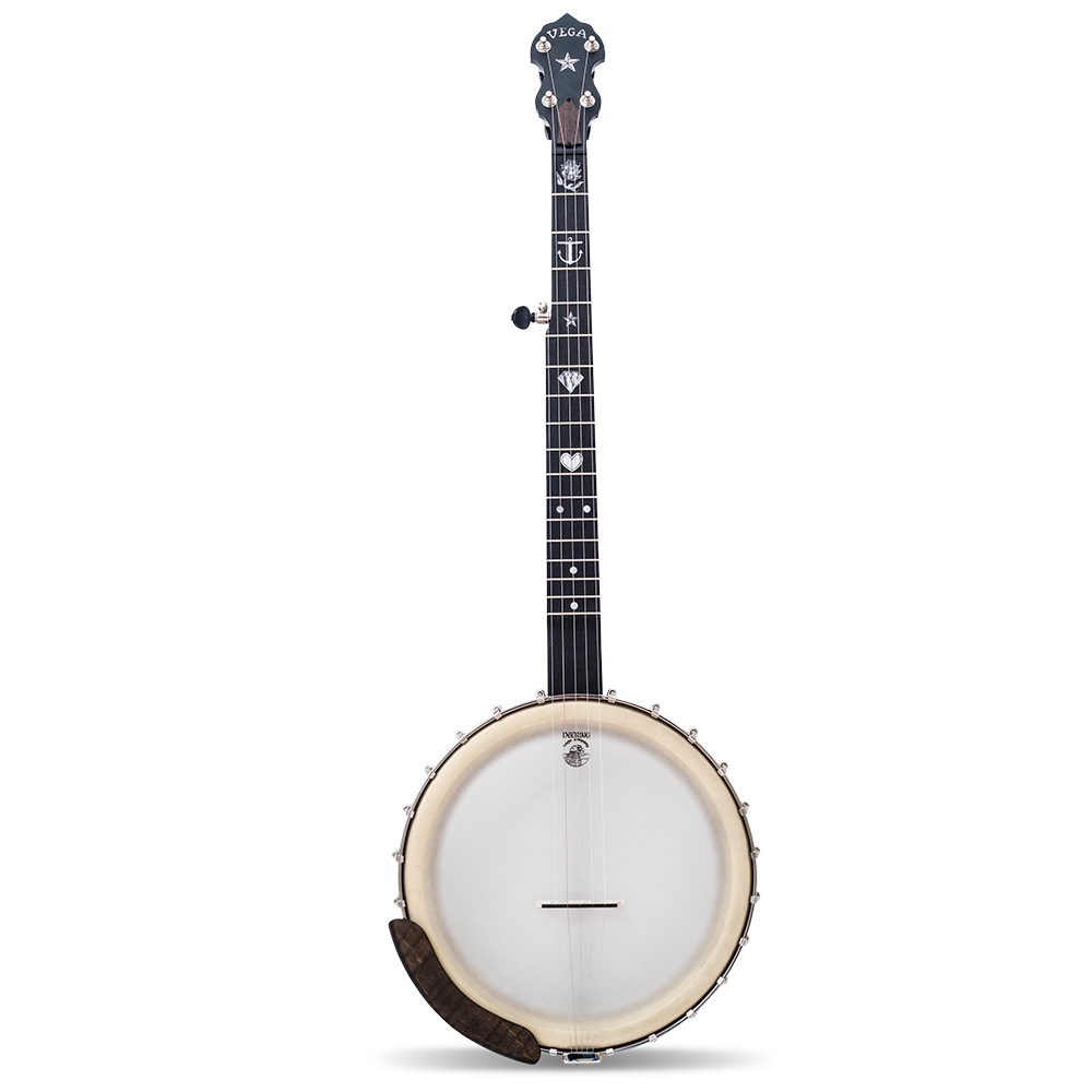 Deering Vega Avett Star Signature Banjo - full front