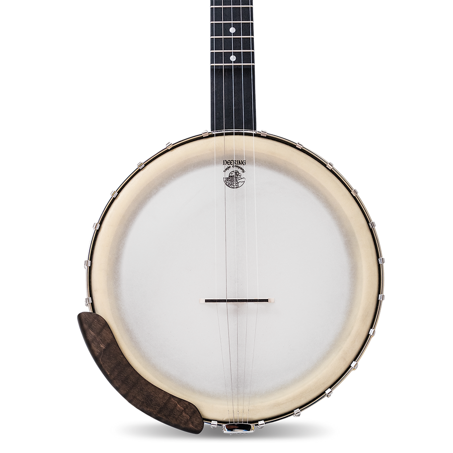 Deering Vega Avett Star Signature Banjo - front pot