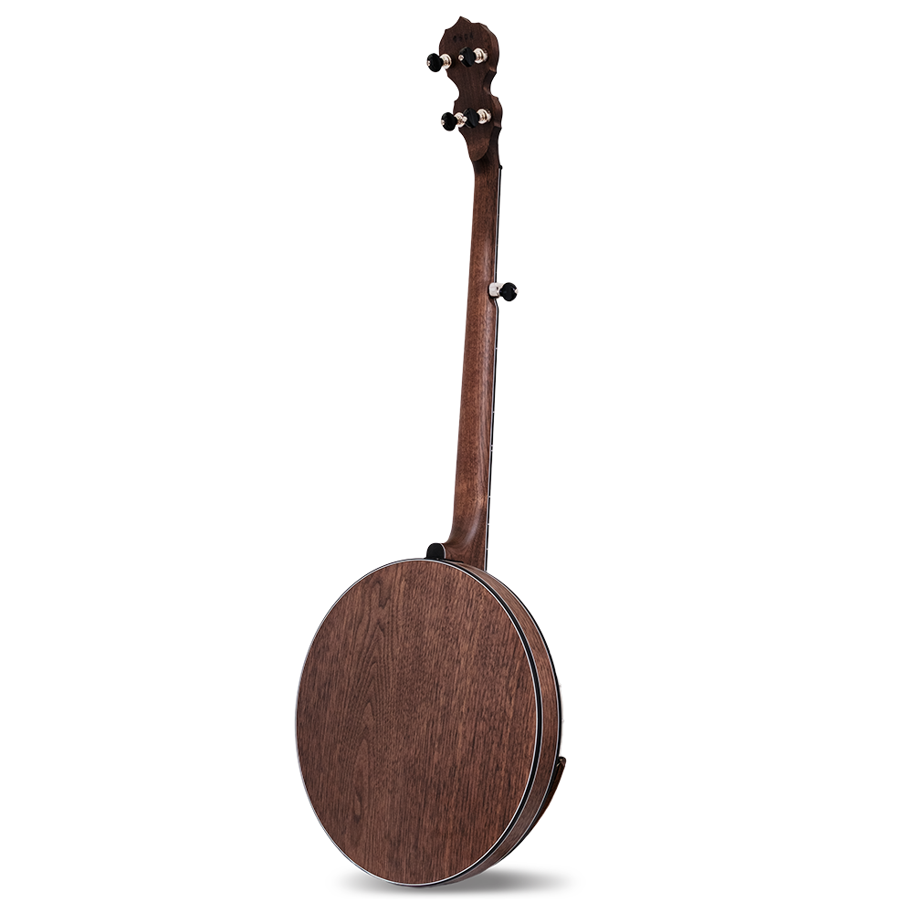 Deering Scott Avett Truth Signature Banjo - full rear angled