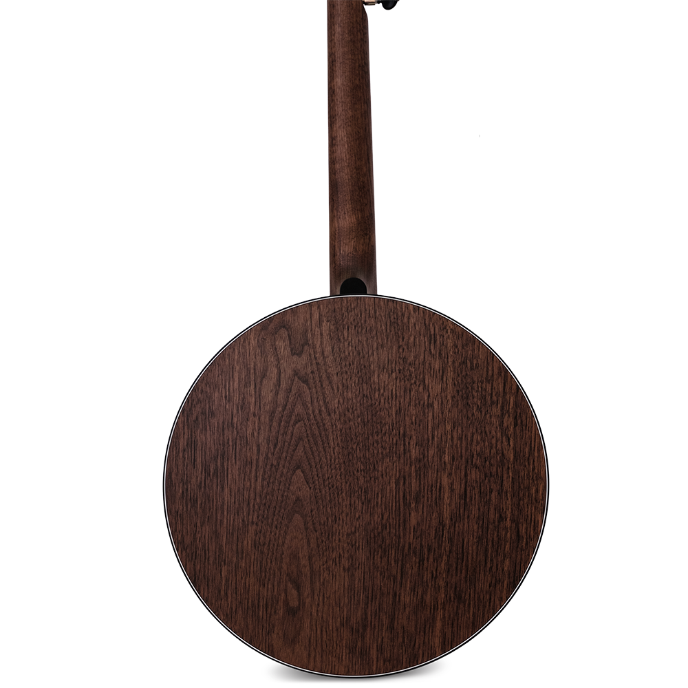 Deering Scott Avett Truth Signature Banjo - rear resonator and neck heel