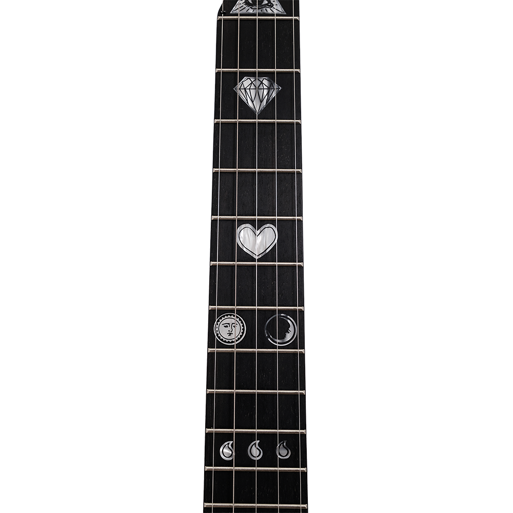 Deering Scott Avett Truth Signature Banjo - fingerboard frets 5-16