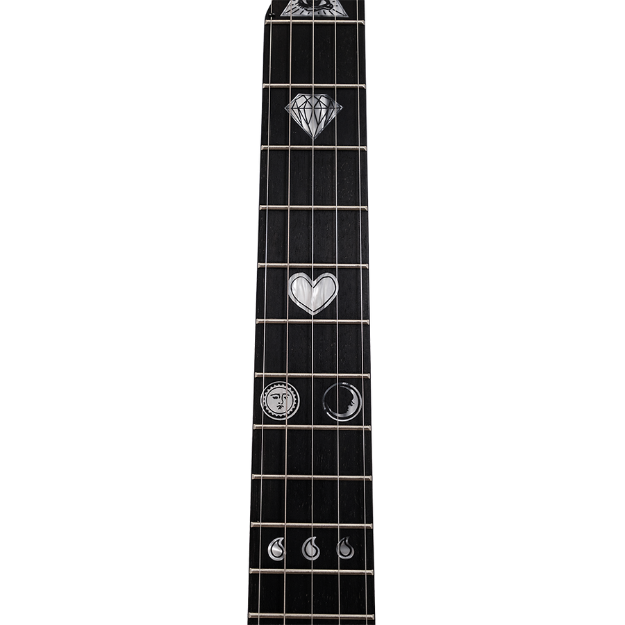 Deering Scott Avett Truth Signature Banjo - fingerboard frets 5-16