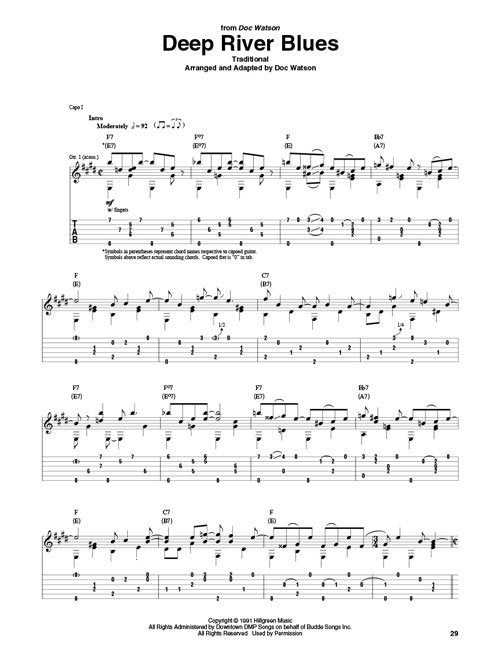 Doc Watson - Guitar Anthology (HL00152161)
