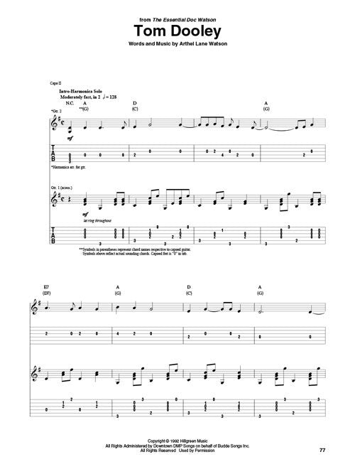 Doc Watson - Guitar Anthology (HL00152161)