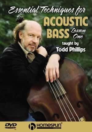 Homespun Essential Techniques For Acoustic Bass DVD 1 (DLTODAB21)