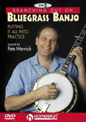 Homespun Branching Out On Bluegrass Banjo (DLWERBO22)