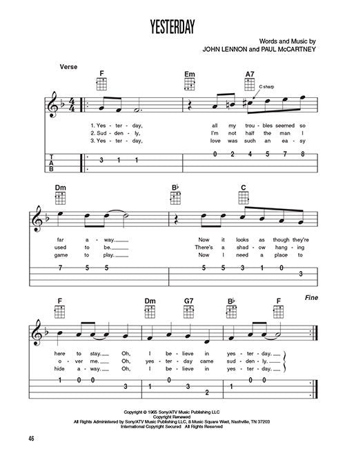 Easy Songs For Ukulele W/Audio (HL00695904)