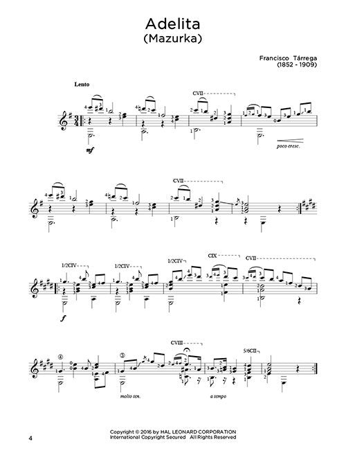 First 50 Classical Pieces You Should Play on Guitar (HL00155414)