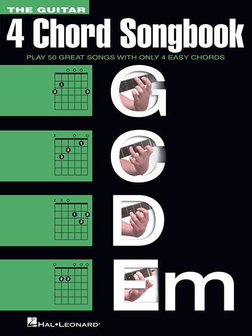 GTRCL GUITAR 4 CHORD SNGBK (HL00137262)