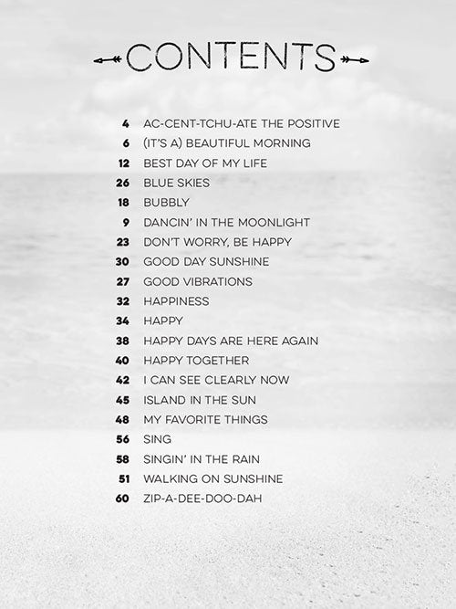 Happy Songs for Ukulele 20 Upbeat Favorites to Strum & Sing (HL00173163)