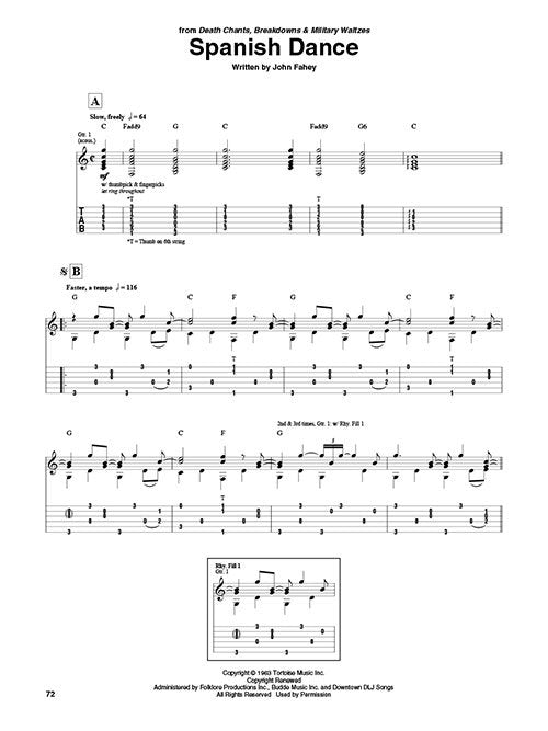 John Fahey - Guitar Anthology (HL00150257)