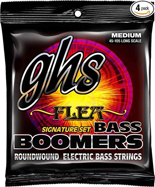 GHS Flea Signature Roundwound Electric Bass Strings (M3045F)