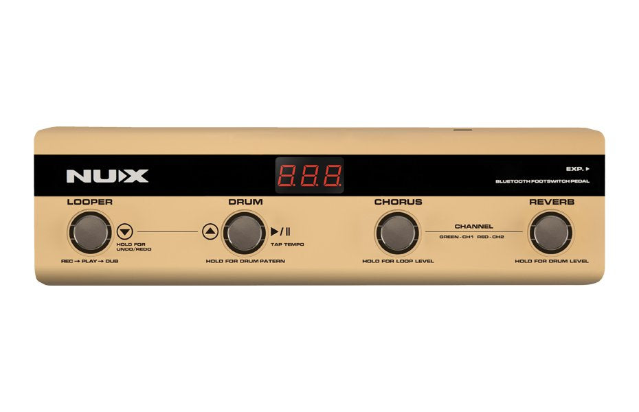 NUX NMP-4 Bluetooth Foot Switch Pedal