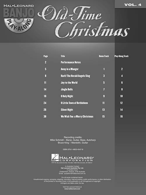 Old-Time Christmas vol 4 (HL00119889)