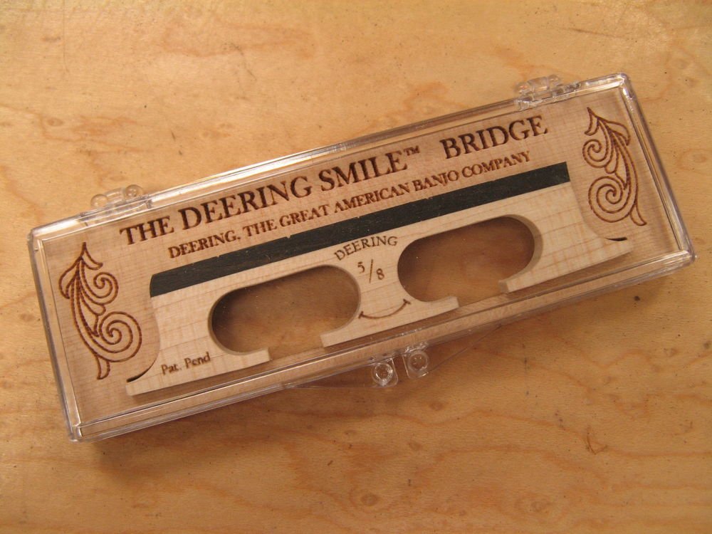 Deering SMILE Banjo Bridge 5/8"