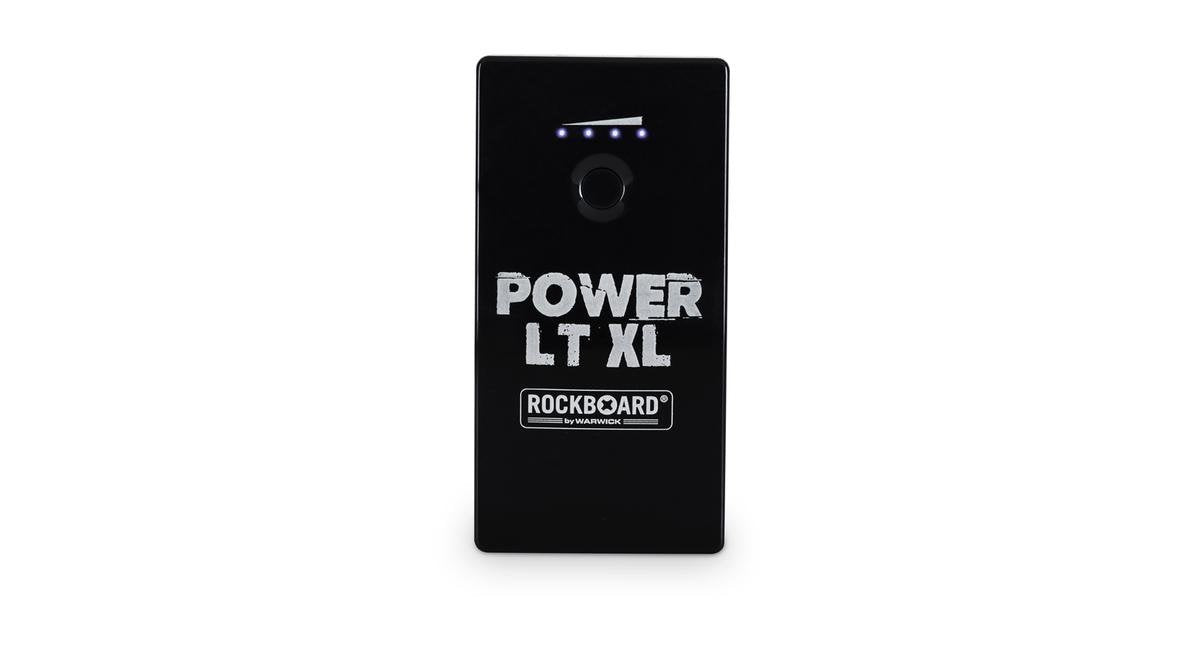 RockBoard Power LT XL (Black) - Rechargeable Effects Pedal + Mobile Power Bank
