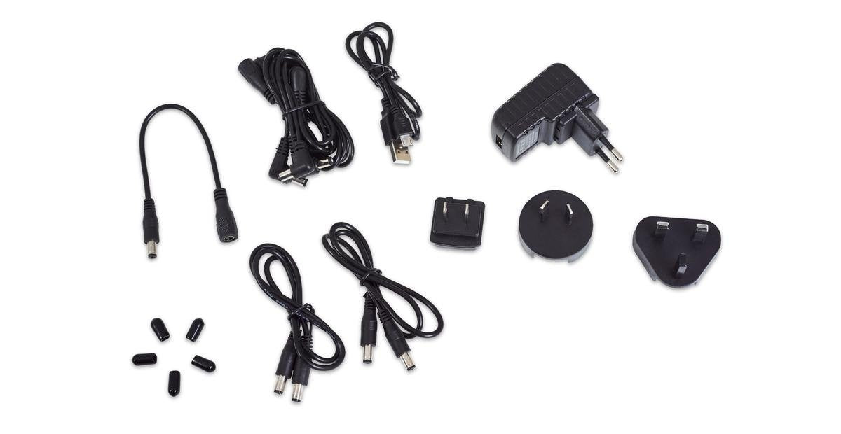 RockBoard Power LT XL (Black) - Rechargeable Effects Pedal + Mobile Power Bank