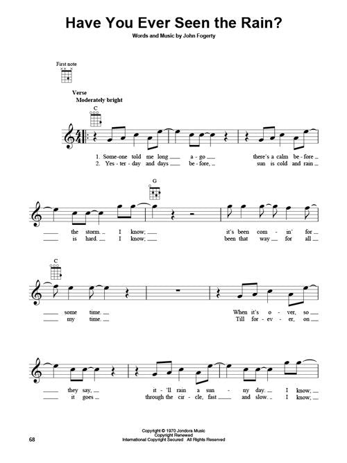 Simple Songs for Ukulele The Easiest Tunes to Strum & Sing on Ukulele (HL00156815)