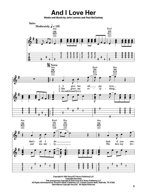 The Beatles For Banjo (HL00700813)